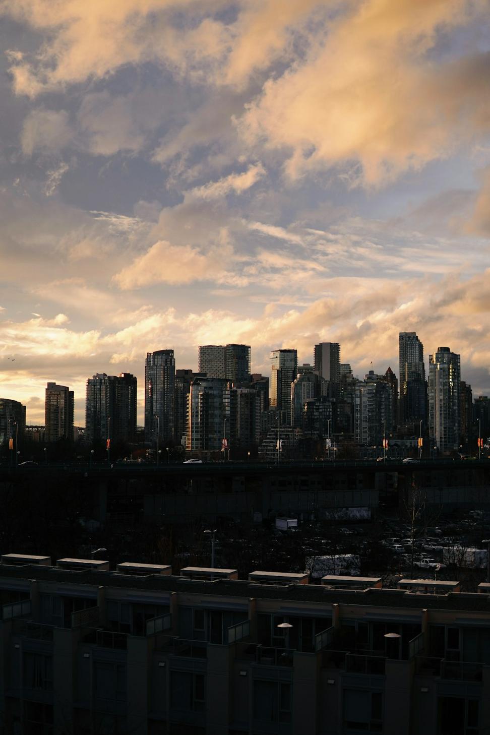 Vancouver at dusk